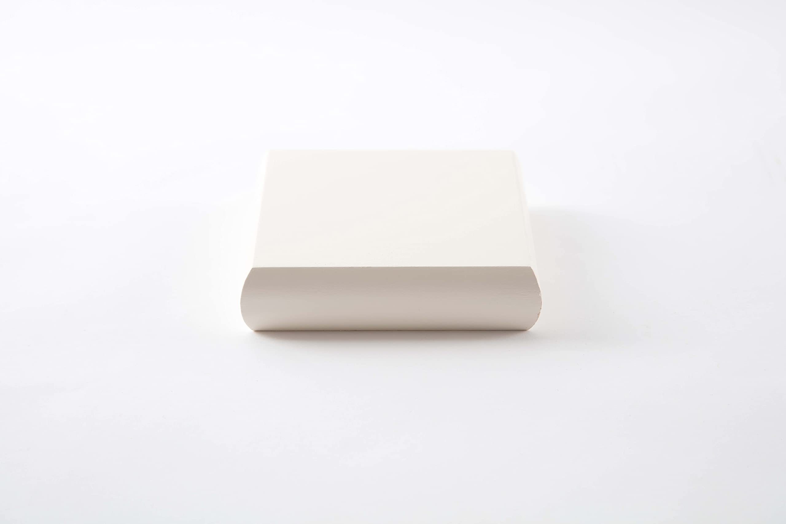 Blueprint Joinery Ltd White Primed Cambridge Flat Caps, Recessed To Suit A 90Mm X 90Mm Newel (Half)