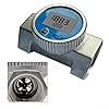 Digital Turbine Flow Meter Waterproof Internal Thread LCD Display Aluminum Alloy Blue Measures Fuel Oil Chemicals Drinking Water For Industrials Automotive Home Systems Precise(2 inches) #3