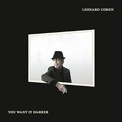 Portada del vinilo You Want It Darker de Leonard Cohen