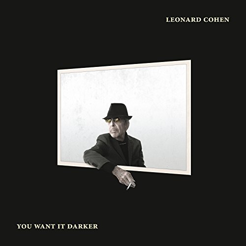 Portada del vinilo You Want It Darker de Leonard Cohen