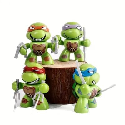 BOENJOY Gifts- Ninja Turtl Action Figure Set of 4 Toy for Car Dashboard, Decoration, Cake Topper, Office Desk & Study Table| Size 7 CM (B0CJ9P1749) Amazon Price History, Amazon Price Tracker