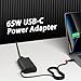65W USB C Computer Laptop Charger Compatible with Lenovo Chromebook C940 C930 920 C630 730 720,100e 300e 500e, Fast Charging AC Adapter Power Cord