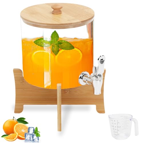 Drink Dispenser with Tap, 2.5L Drink Dispensers for Parties, Beverage Dispenser with Stand and Stainless Steel Faucet, for BBQ, Picnic, Pool Parties, and Social Events Laundry Detergent
