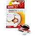 Alpine PartyPlug Ear Plugs for Loud Music Environments, Clear