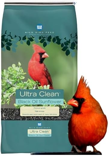 Blue Seal Ultra Clean Premium Black Oil Sunflower Wild Bird Seed 20 lb Bag