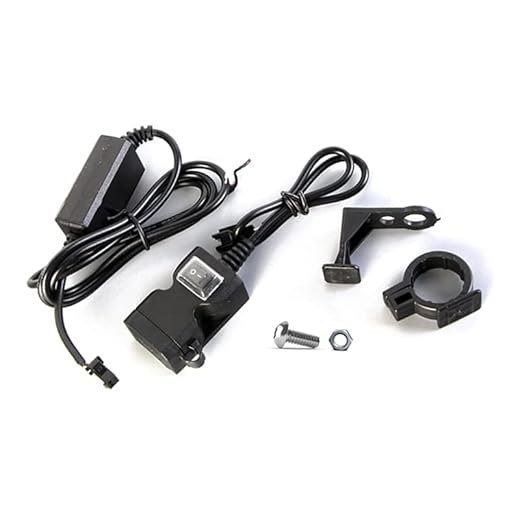 Clownred Motorcykel USB-telefonladdare vattentät 9-24 V dubbel USB-port eluttag E-cykel styre USB-laddningsadapter motorcykel styre laddare vattentäta fästen