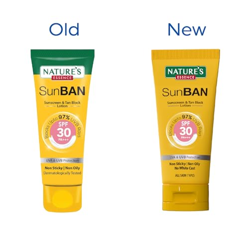 Nature’s Essence Sunban Suncreen Spf 30 Pa+++ | No White Cast And Broad Spectrum Sun Screen | For All Skin Types | Non Greasy | Lightweight | For Men & Women | 60Ml - Image 4