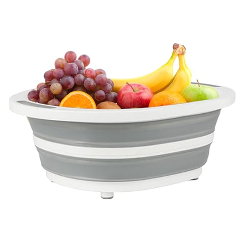 Besreey Tabla De Cortar Para Acampada | Tabla De Cortar Plegable Con Recipiente | Con Tapa Y Escurridor 9L Para Alimentos Cocina Exterior Acampada Barbacoa