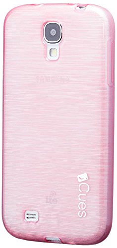 Samsung Galaxy S4 | iCues caramelo TPU Rosa | protección [protector de pantalla, incluyendo] caso de la piel del gel de silicona Cubierta Cubierta Funda Carcasa Bolsa Cover Case