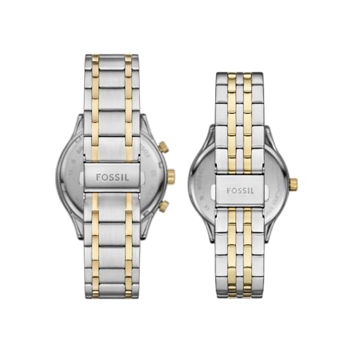 Image of Fossil Fenmore Multicolor Quartz Stainless Steel Watch BQ2900SET