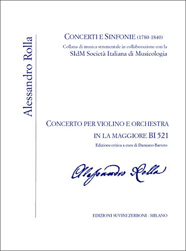 Alessandro Rolla-Concerto per violino e orchestra in La maggiore-Violin and...