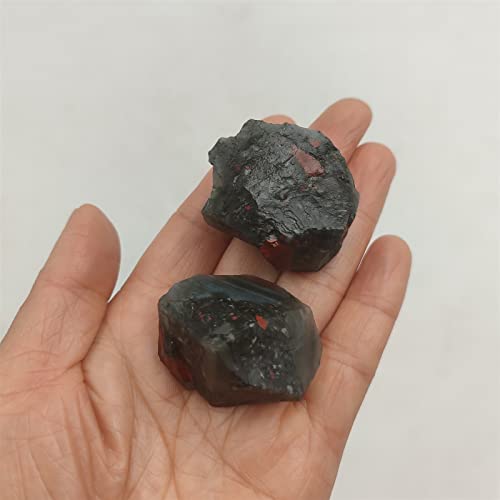 Obsidiana cruda natural: cristal en bruto de 2-4cm 5