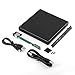 Produktbild Jacobden Schwarzes tragbares, haltbares USB 2.0 Slim-Gehäuse für 12,7 mm SATA-CD/DVD-Brenner