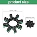 Lyxheth 2Sets Damper Electric Power Steering Motor Shaft Kit, Steering Coupler, Steering Motor Shaft Damper and Spacer, Steering Bushing Replacement for C-HR Camry Prius OEM#4525428040 4525328130