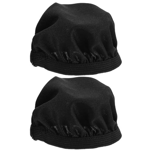 IWOWHERO Coperture per Auricolari Cotone Elastiche Lavabili, 2 Pezzi Riutilizzabili per Cuffie Grandi, Protezione Antipolvere per Padiglioni Auricolari Adatte a Utenti Quotidiani