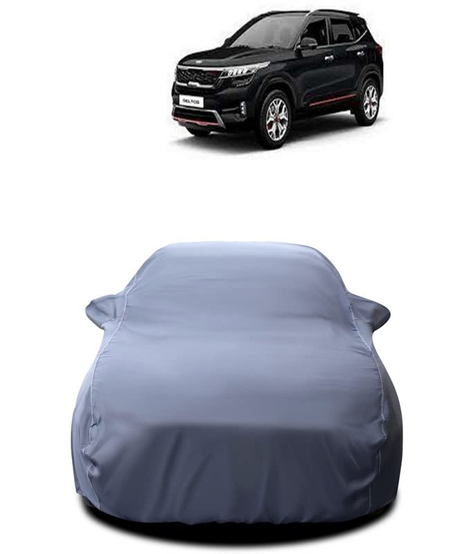 FLYCON100 Fully Waterproof Car Body Cover Comfortable with Kia Seltos HTX Plus 1.5 Diesel All