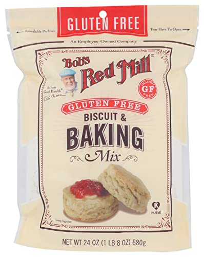 Bob's Red Mill Gluten Free Biscuit & Baking Mix, 24oz (Pack of 4) - Kosher