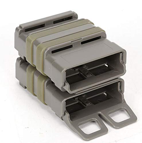 Gexgune Táctico Fast Magazine Pouch 5.56MM M4 Magazine Holder Set de Clip de cinturón Doble mag Accesorios de Caza Militar (4 Colores Opcionales) Cover