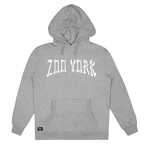 Zoo York Mannen Bones Script Hoodie Hooded Sweatshirt