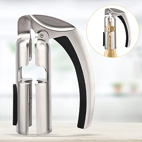 Champagne Opener,3Pcs Bar Home Appliance Champagne Bottle Opener Sparkling Wine Cork Puller,Bar Jar Cork Puller Champagne Corkscrew Kitchen Sparkling Wine Bottle Opener(Silver) #TOP7
