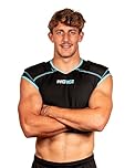 PROPADZ AC Shoulder Protection Vest – AC Joint Recovery & Impact Relief for Rugby Players – Includes Vest + 2 Gel Pads – Designed for Injury Prevention & Shoulder Support