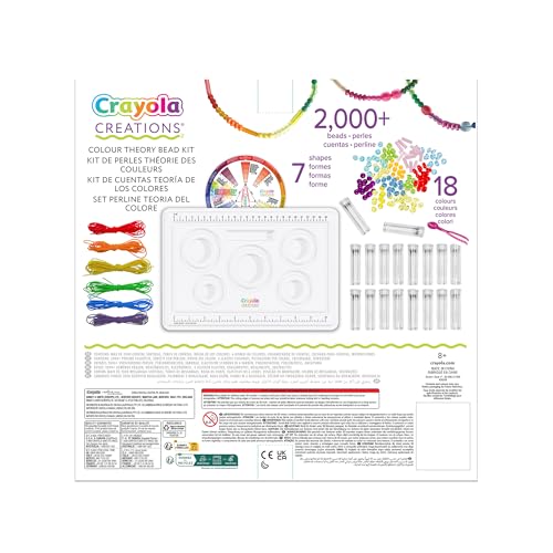 Ensemble de perles de théorie des couleurs Crayola avec guide d'harmonie visuelle - 2