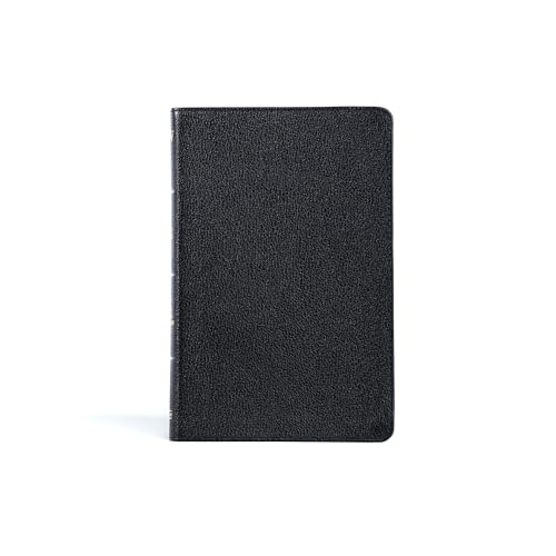 Kjv Thinline Bible, Black Genuine Leather, Indexed: King James Version, Black, Genuine Leather, Thinline