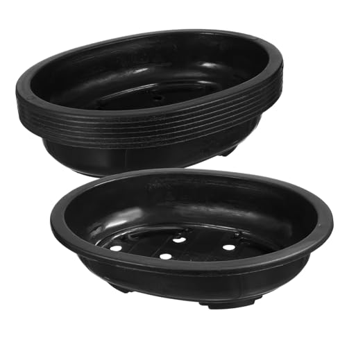 ORFOFE 6pièces Pots De Fleurs Plastique Éléments Décoratifs pour Jardin Balcon Et Intérieur Résistants Et