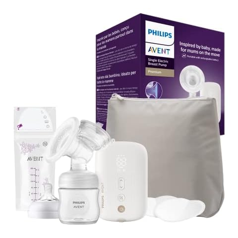 Extractor de leche eléctrico Philips Avent con biberones Natural Response Cover