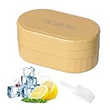 🎄Easy To Clean & Durable: Our ice cube trays are made of durable PP that won't crack and age easy to clean and reusable. The ice cube tablett is non-stick and you can easily remove the ice cubes.