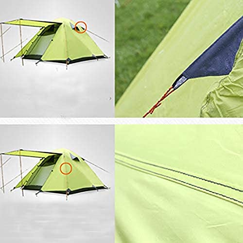 Carpa de camping para 3 personas con varillas de aluminio miniatura 4
