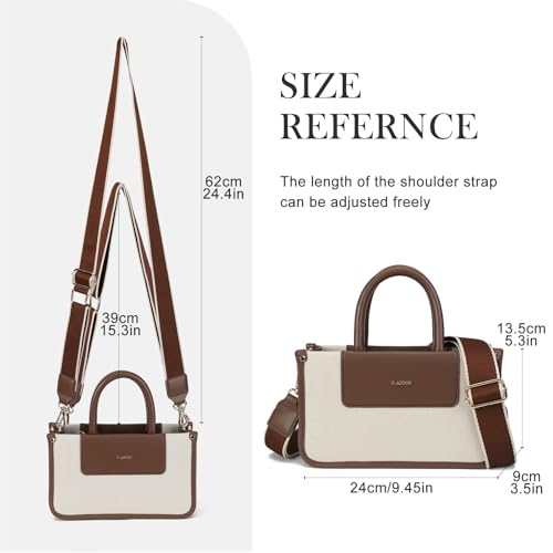 Gladdon Small Women Shoulder Purses with Wide Strap Trendy Satchel Bag for Ladies Crossbody2