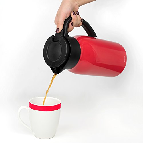 Vremi 51 oz Coffee Carafe 1.5 liter Tea Thermos Large Travel Bottle