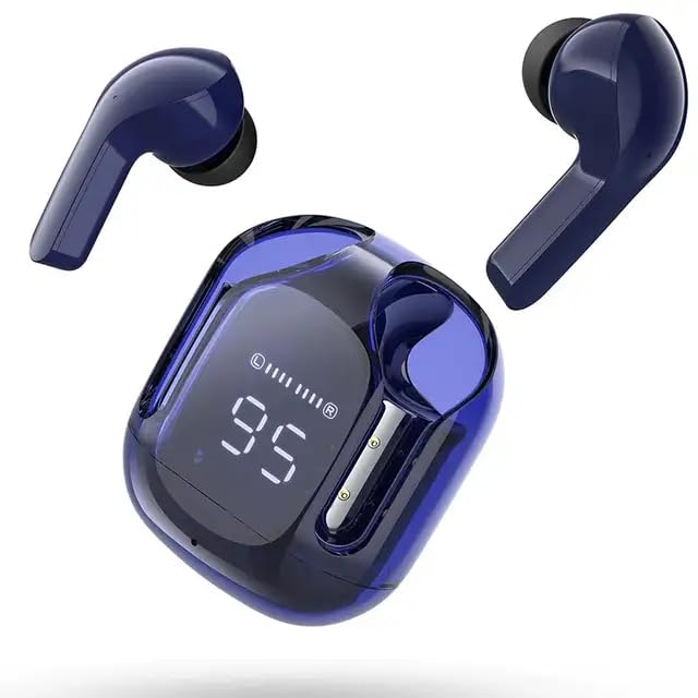 Image of Bleaws Air 31 True Wireless Stereo Earphone Wireless in-Ear TWS Earbuds Transparent Headphones