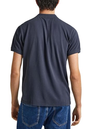 Pepe Jeans Para Hombre. PM542099 Polo New Oliver Gd Marino (S), Casual, AlgodóN, Manga Corta - 2