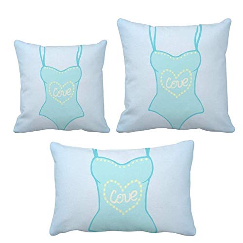 Coussin de bain bleu DIYthinker avec illustration artistique imperméable - 2
