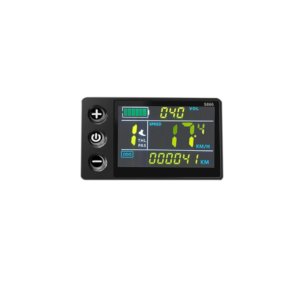 Écran LCD S866 Pour Vélo électrique Et Trottinette – Compteur Universel SODIAL