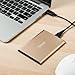 Maxone 160GB External Hard Drive Portable 2.5'' Ultra Slim HDD Storage USB 3.0 Compatible with PC, Laptop, Gold