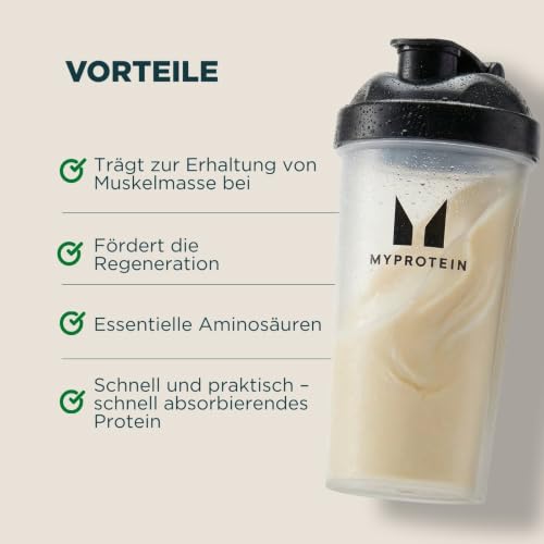 Image of Myprotein Impact Whey Protein Powder, 2.2 Lbs (32 Servings) Vanilla Ice Cream, 22g Protein & 5g BCAA Per Serving, Protein Shake for Superior Performance, Muscle Strength & Recovery, Gluten Free