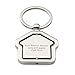 10-Pack Personalized House Design Key Chains 360 Degree Rotational Keychains by OnePlace Gifts