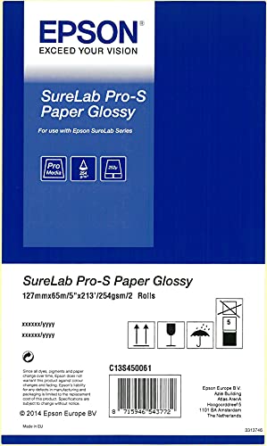 1x2 Epson SureLab Pro-S Paper BP Lustré 203 mm x 65 m 254 g