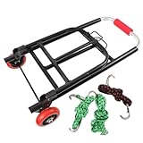 Chariot de courses : ce chariot à main peut surmonter le sable, l'herbe et la plupart des autres types de chariot pliable avec roues