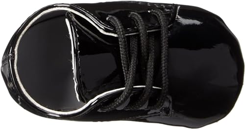 Baby Deer Infant's Tuxedo Dress Shoes, Black, 3 M Infant - Thumbnail 3