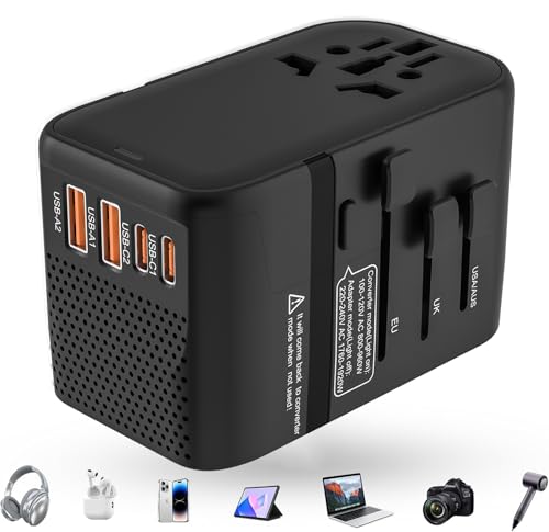 超小型 220Vから100V 変圧器 海外旅行用 海外コンセント変換プラグ 正弦波変圧器 降圧変圧 2USBポート2Type-cポート 海外旅行用ドライヤー最大韓国/中国/アメリカ/ヨーロッパ/アジア/南アフリカ等び200 ヶ国への対応日本製100V電気製品(黒) 超小型 220Vから100V 変圧器 海外旅行用 海外コンセント変換プラグ 正弦波変圧器 降圧変圧 2USBポート2Type-cポート 海外旅行用ドライヤー最大韓国/中国/アメリカ/ヨーロッパ/アジア/南アフリカ等び200 ヶ国への対応日本製100V電気製品(黒)