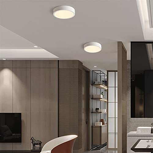 Luz cálida de techo LED para techos bajos en dormitorios y escaleras 4