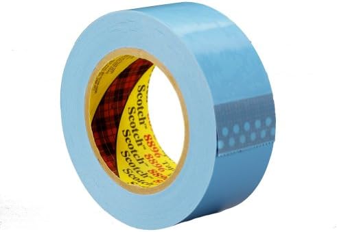 3M TALC Scotch Strapping Tape 8896, Blue, 24 mm x 55 m