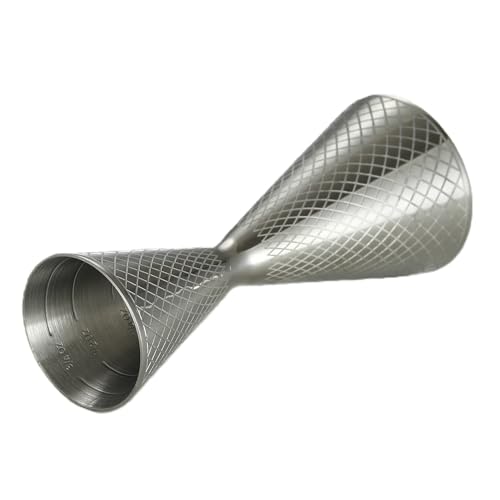 Medidor de cóctel doble estilo delgado acero inoxidable miniatura 4