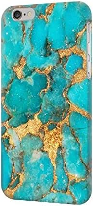 R2906 Aqua Turquoise Stone Case Cover for iPhone 6 Plus iPhone 6s Plus