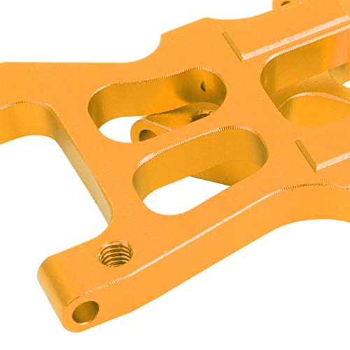 Braço de suspensão traseira, liga de alumínio durável 1/10 braço de suspensão traseira, 2 peças para