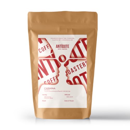 Image of ANTIDOTE COFFEE ROASTERS Carmina | Raspberry Infused Coffee Beans | Freshly Roasted Small Batch Arabica | 250G Fine